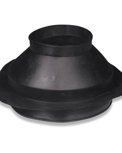 Rubber connection piece dia 190/190/110mm